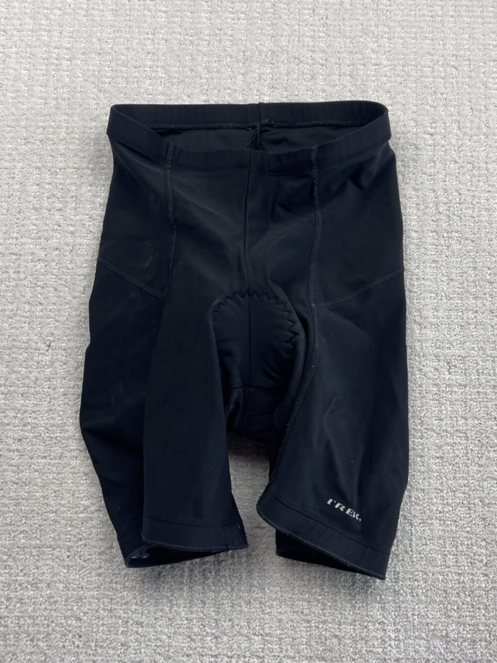 Trek Cycling Shorts Adult Large Black Road / MTB Bicycle Nylon Blend Padded Read